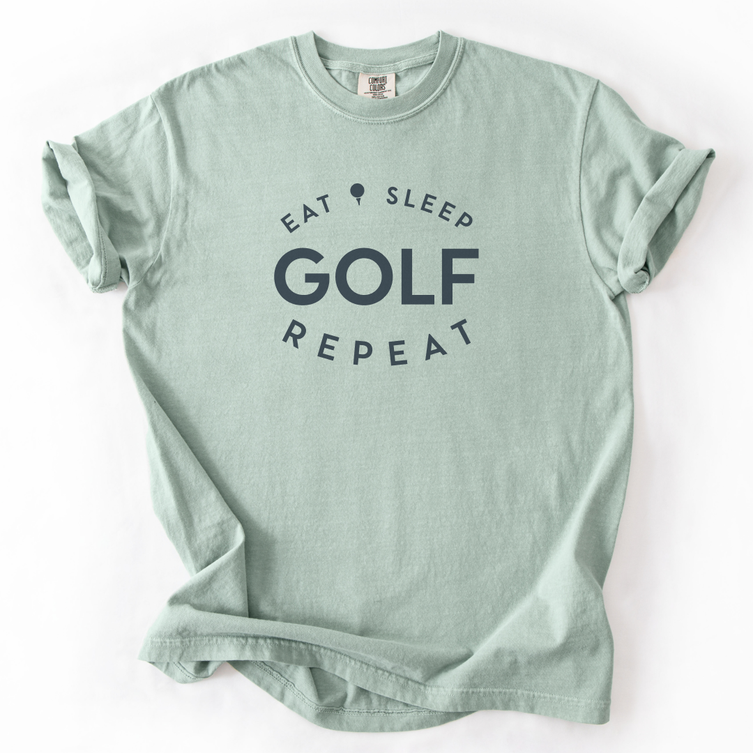 Eat Sleep Golf Repeat T-Shirt