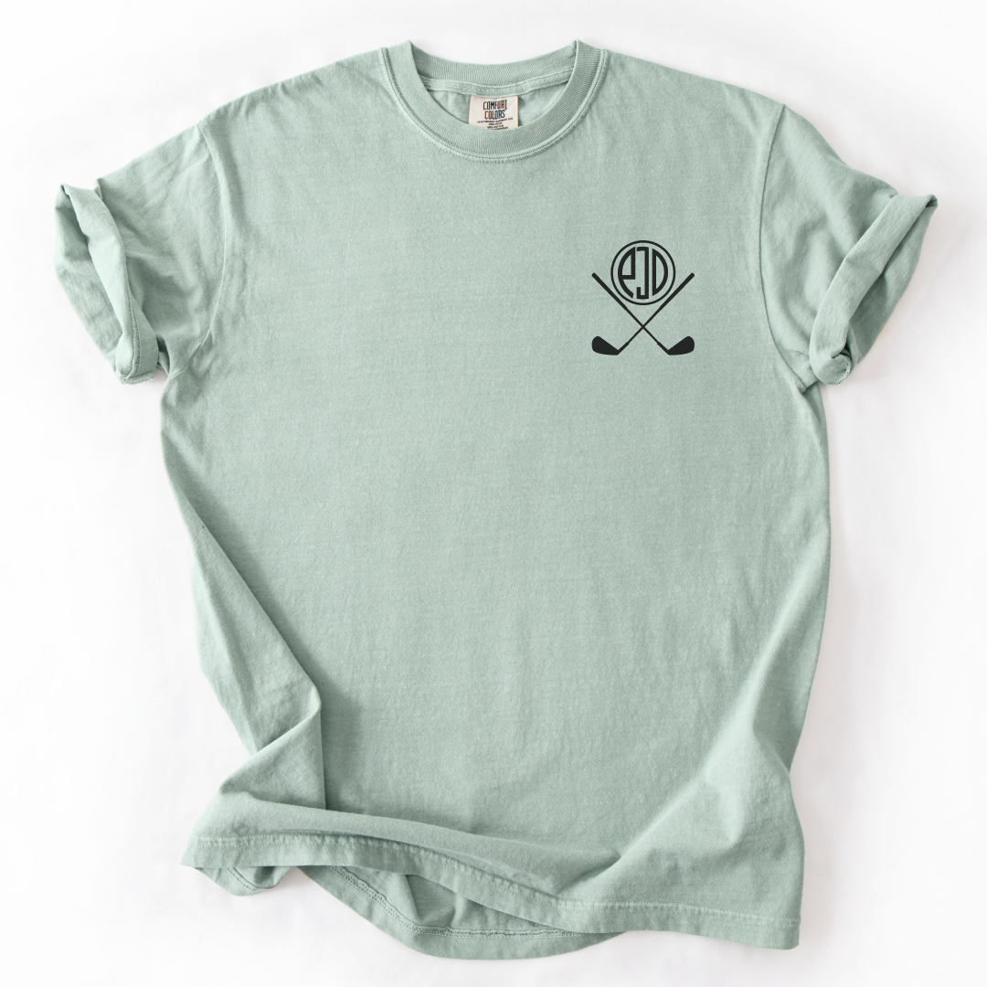 Custom Monogram Golf T-Shirt