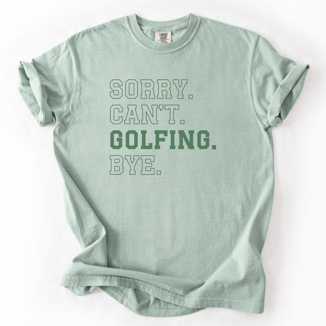 Can't Golfing Bye T-Shirt