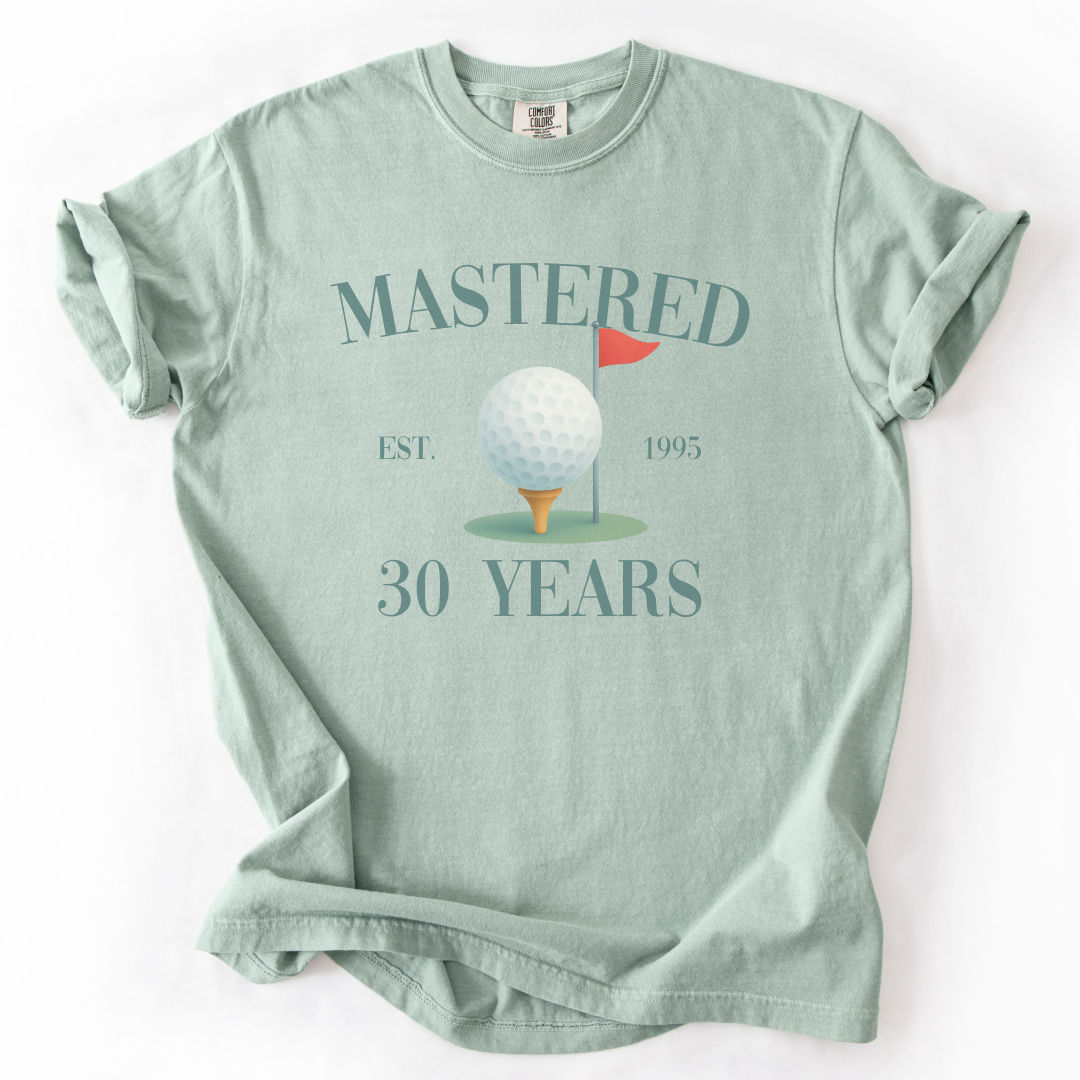 Mastered Golf Birthday T-Shirt