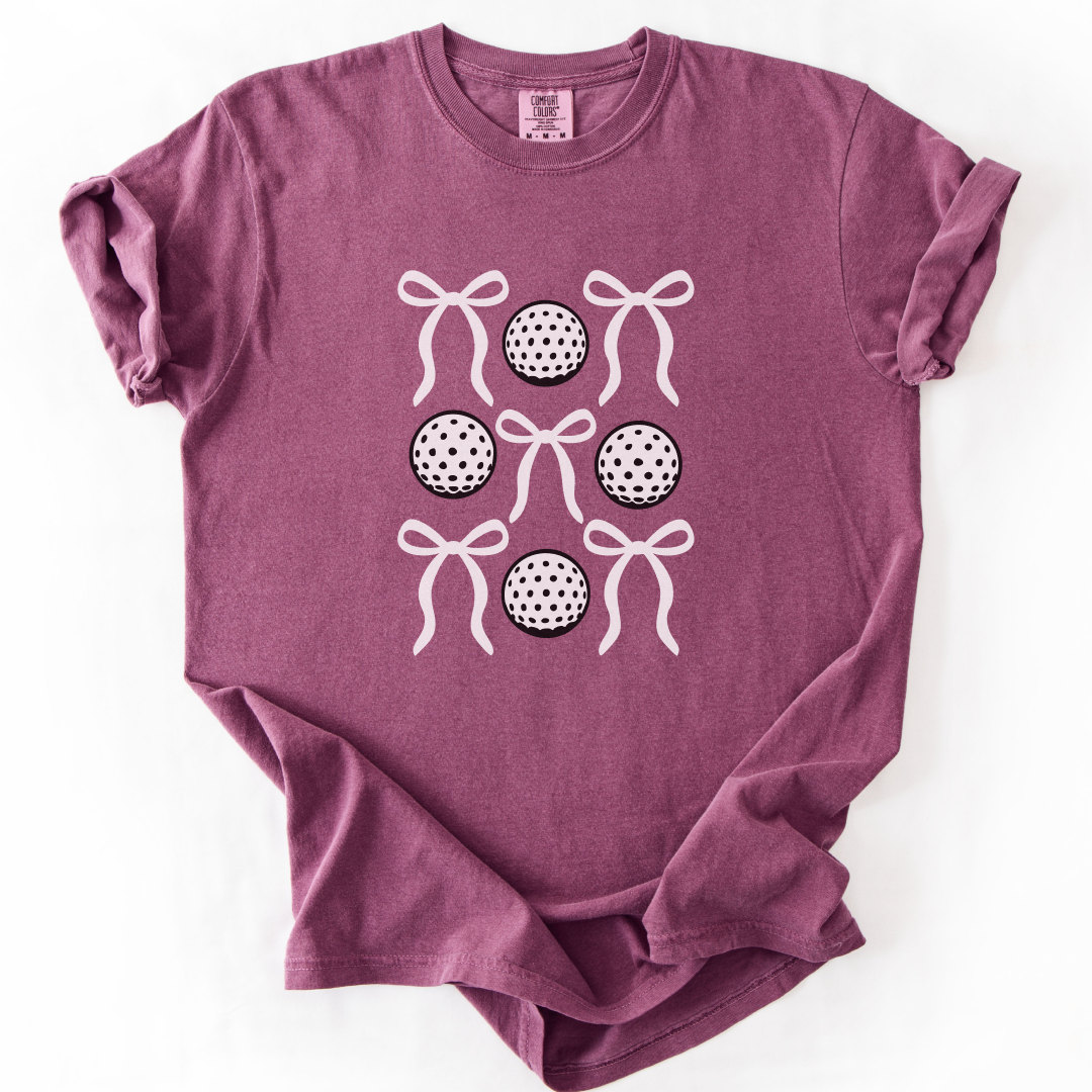 Golf & Coquette Bows T-Shirt