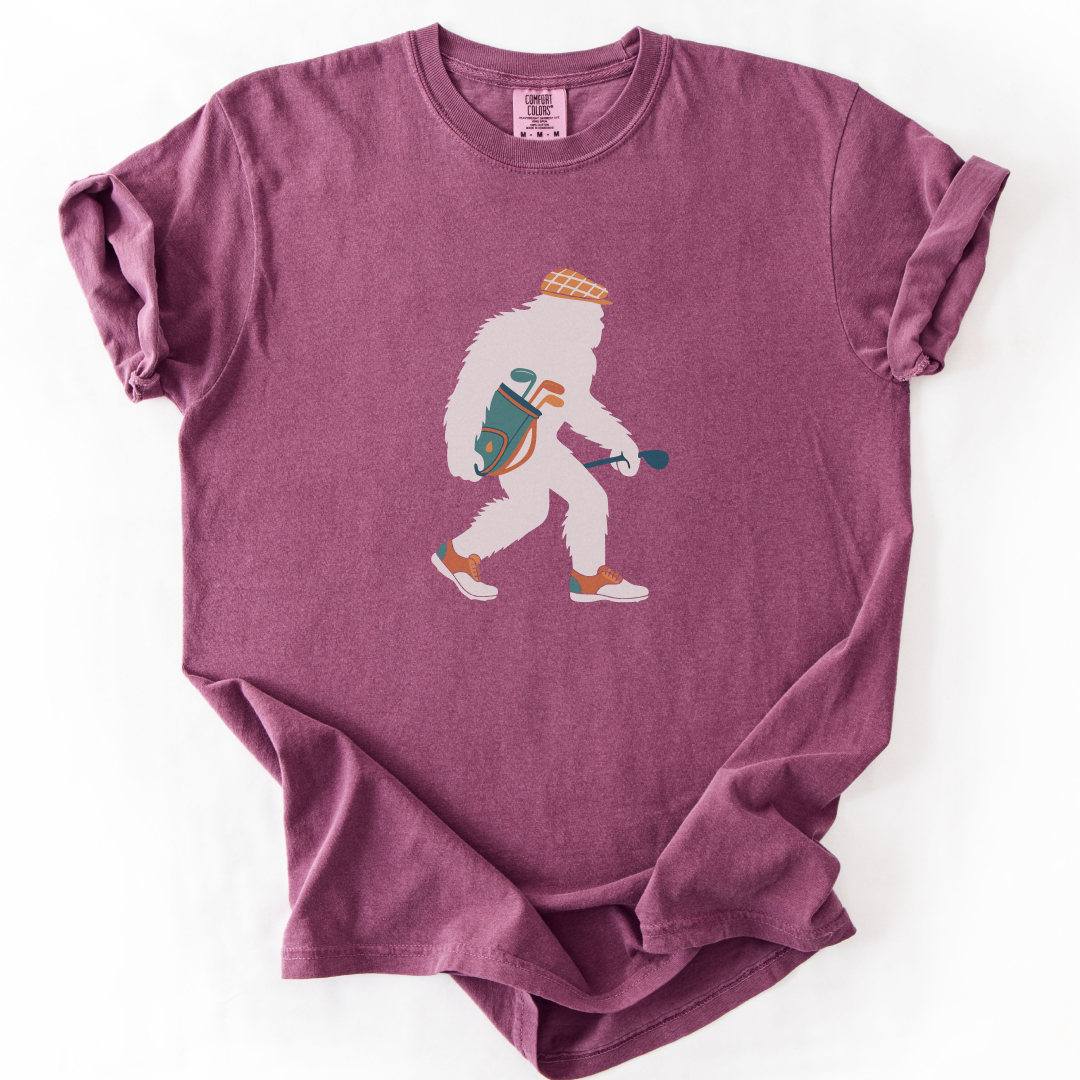 Bigfoot Golfer T-Shirt