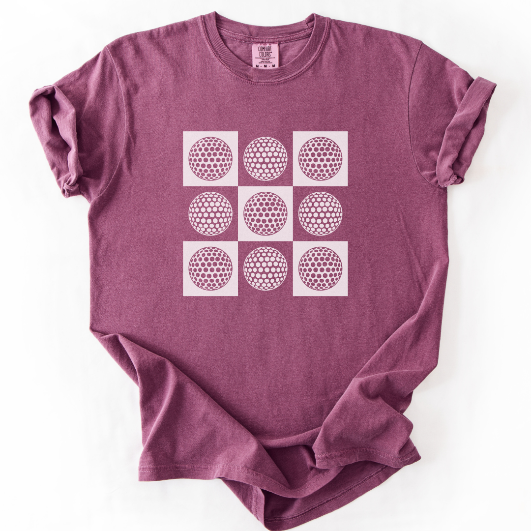 Golf Ball Blocks T-Shirt
