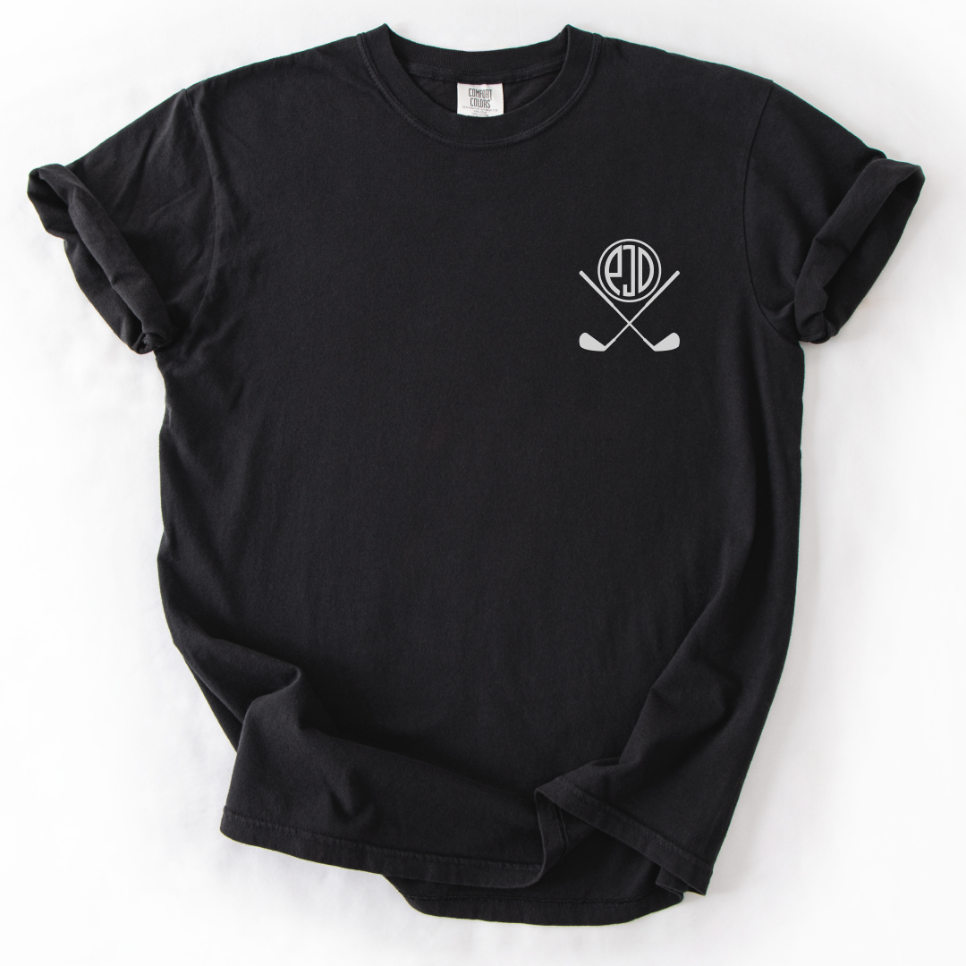 Custom Monogram Golf T-Shirt