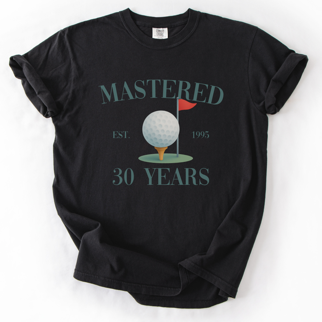 Mastered Golf Birthday T-Shirt