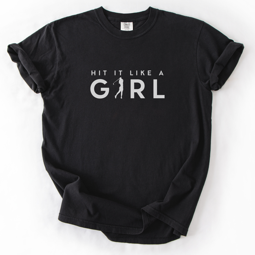 Hit It Like A Girl Golf T-Shirt