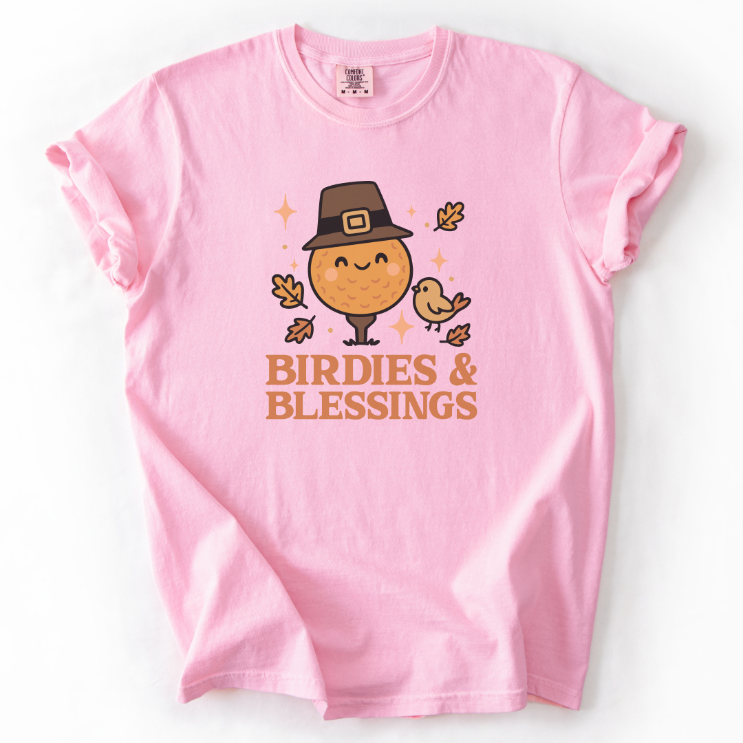 Birdies & Blessings Golf T-Shirt
