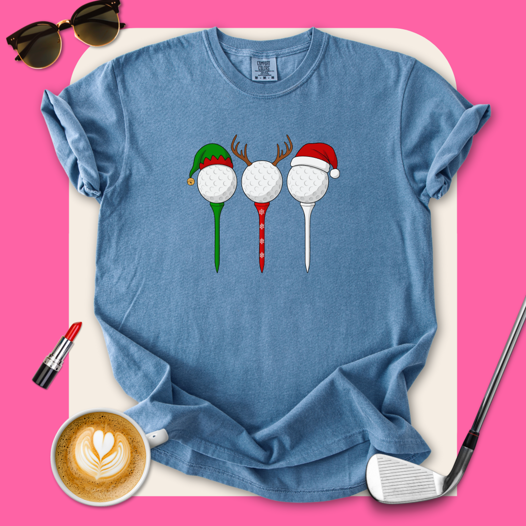 Christmas Golf Balls T-Shirt