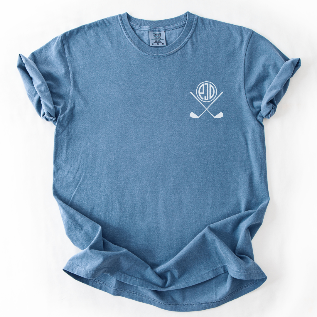 Custom Monogram Golf T-Shirt