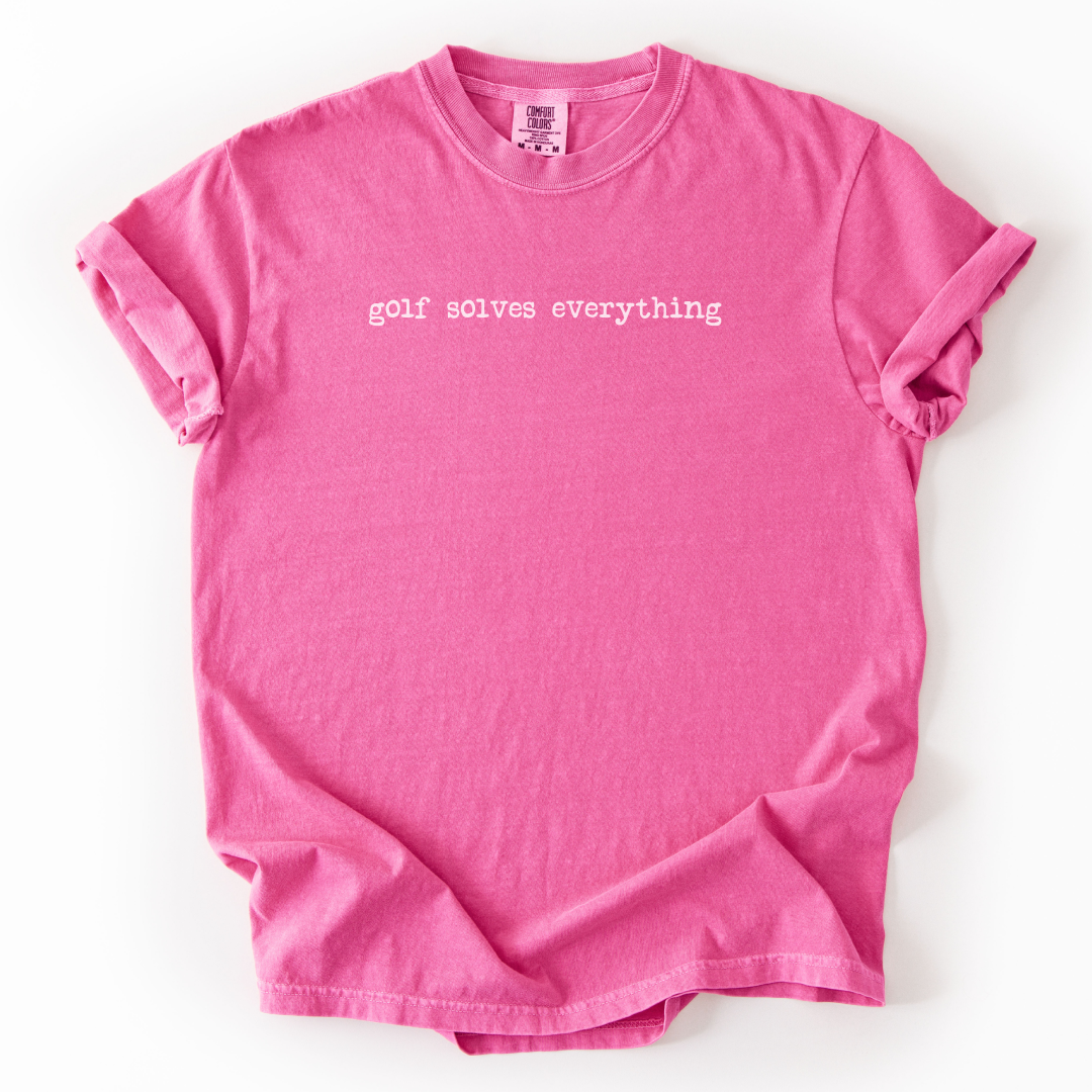Golf Solves Everything T-Shirt