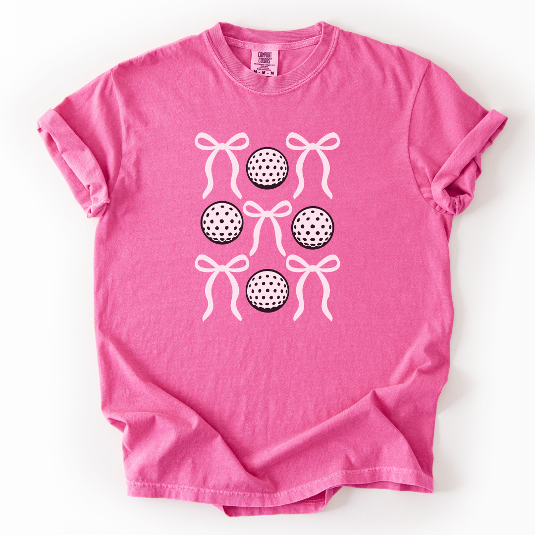 Golf & Coquette Bows T-Shirt