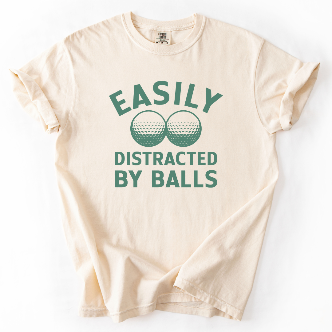 Easily Distracted By Balls T-Shirt