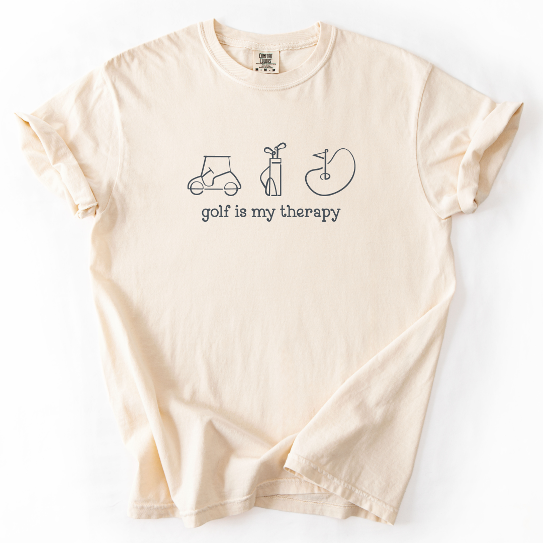 Golf Is My Therapy T-Shirt