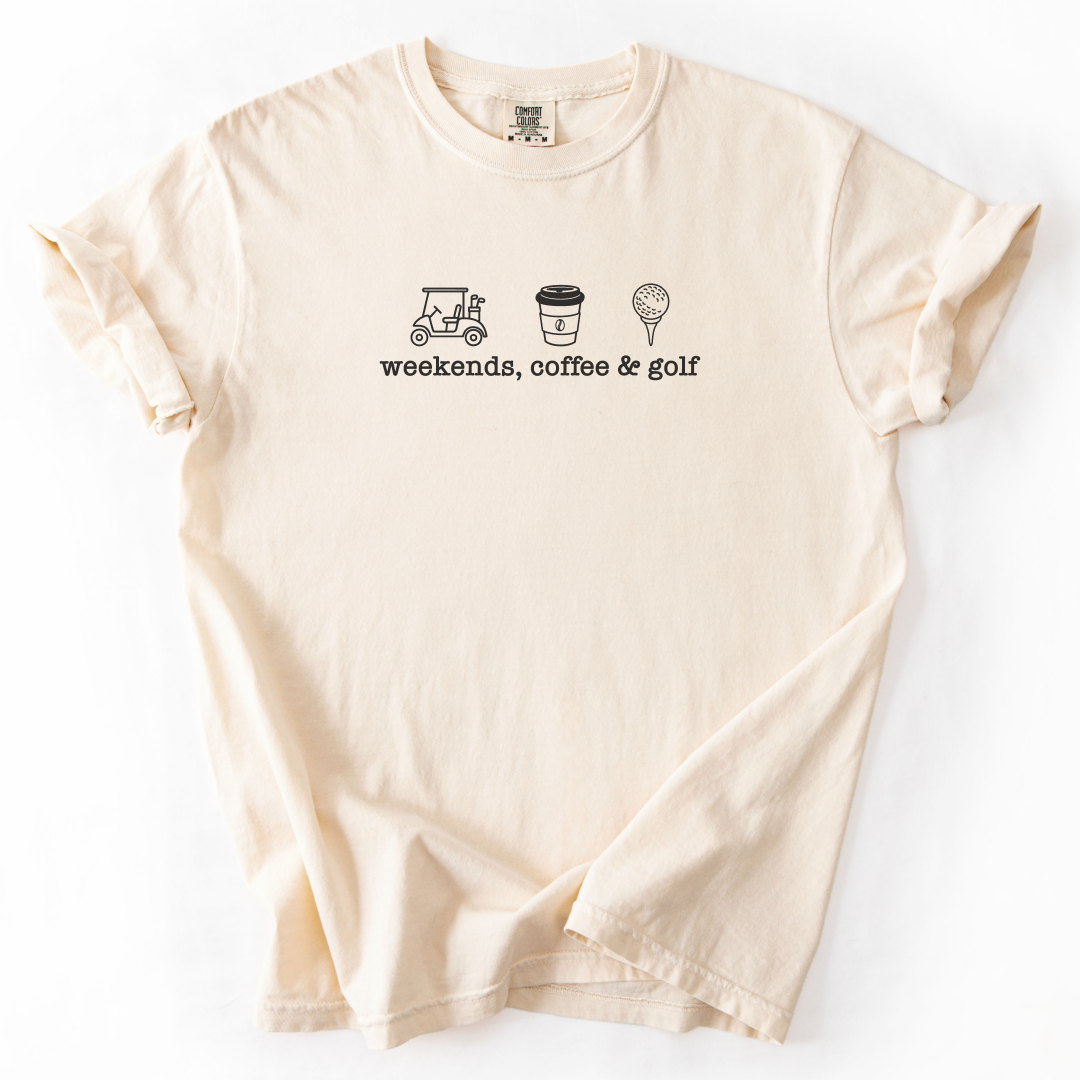 Weekends, Coffee & Golf T-Shirt