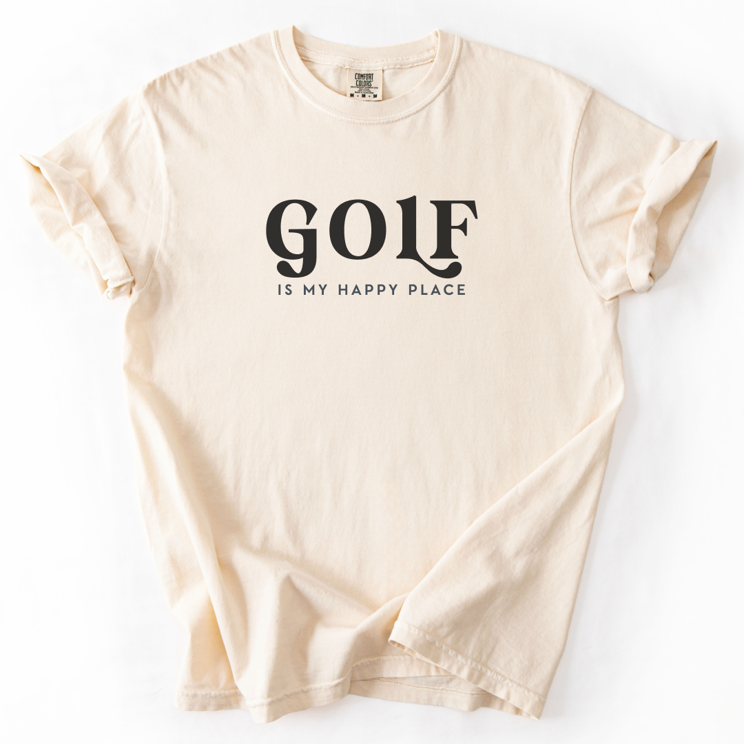 Golf Is My Happy Place T-Shirt