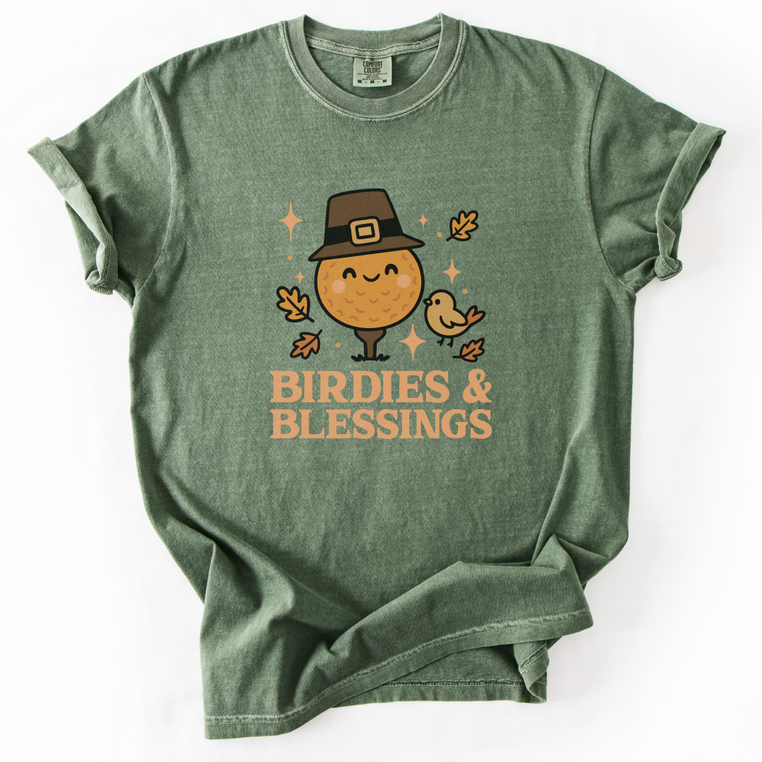 Birdies & Blessings Golf T-Shirt