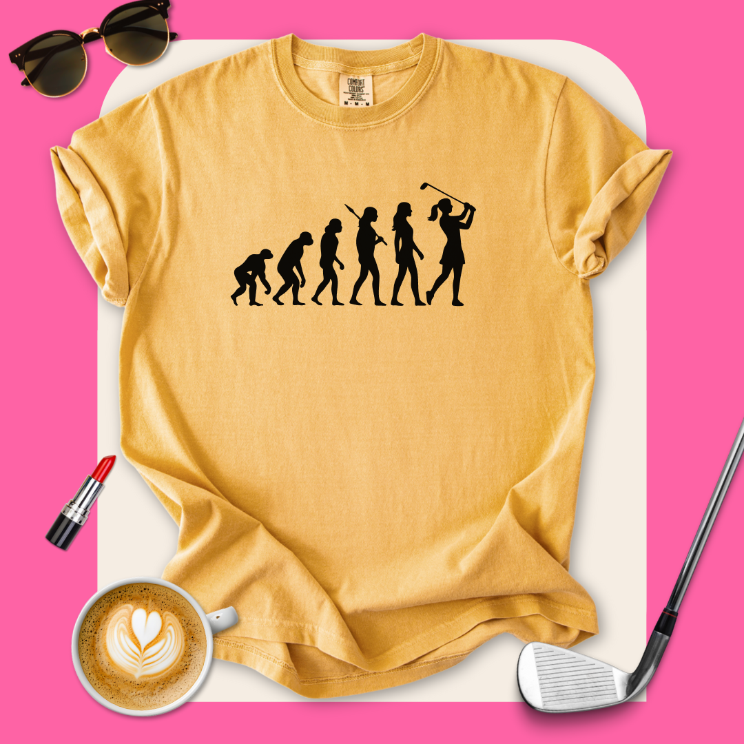 Golf Girl Evolution T-Shirt