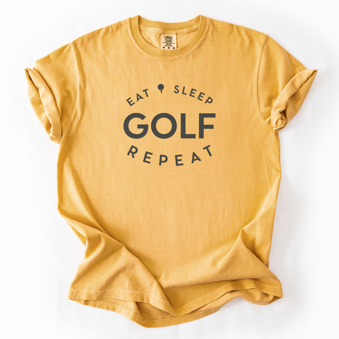 Eat Sleep Golf Repeat T-Shirt