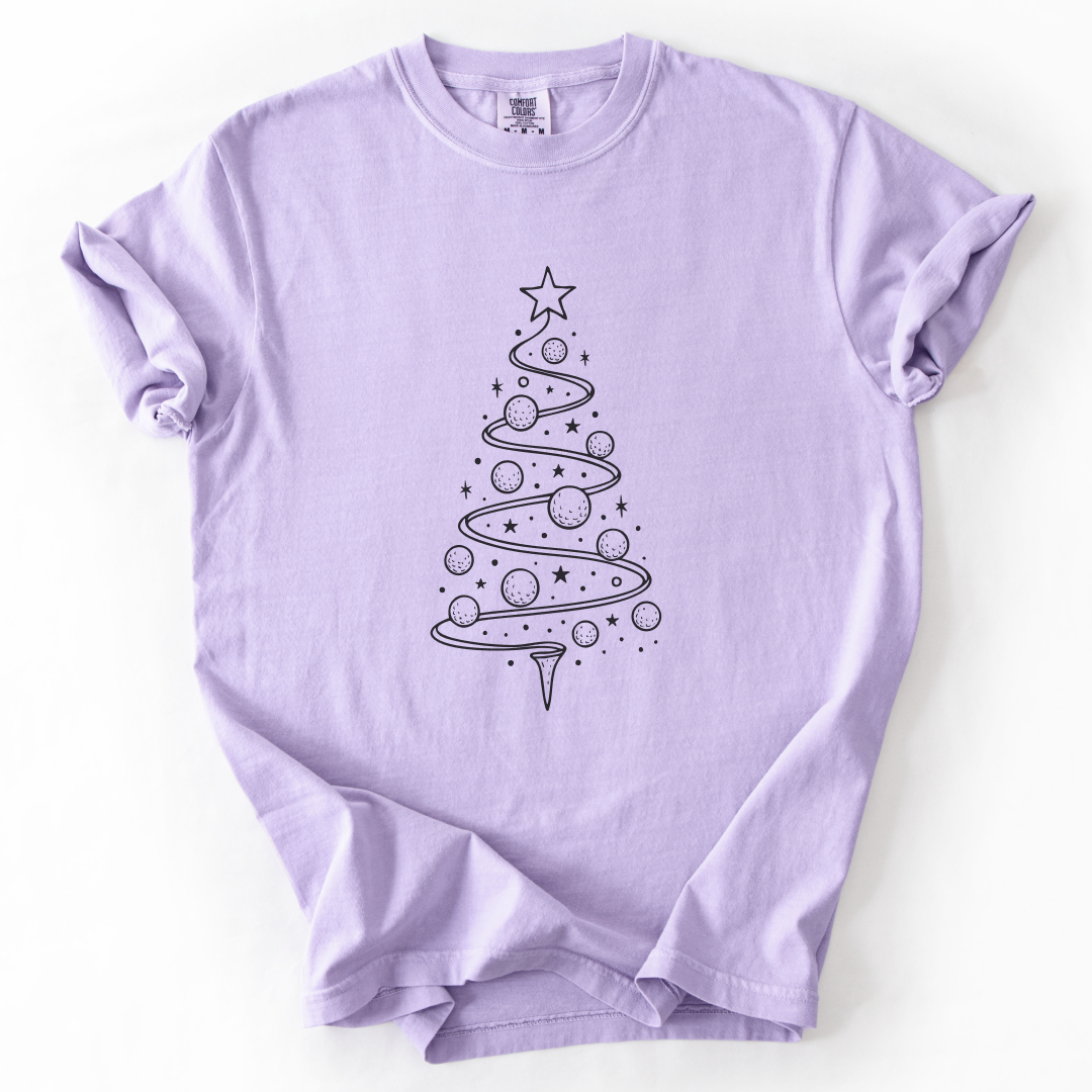 Christmas Golf Tree T-Shirt