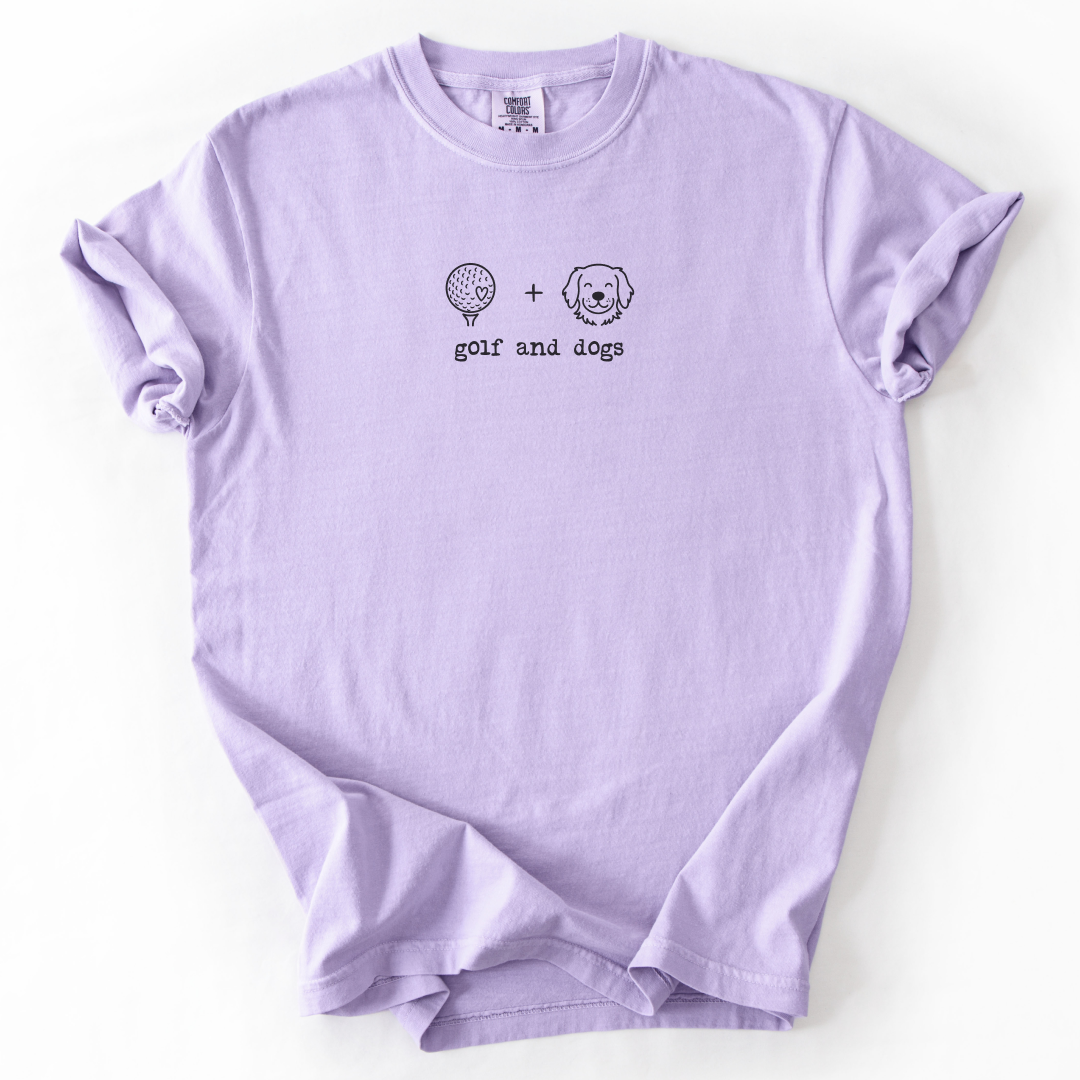 Golf & Dogs Lover T-Shirt
