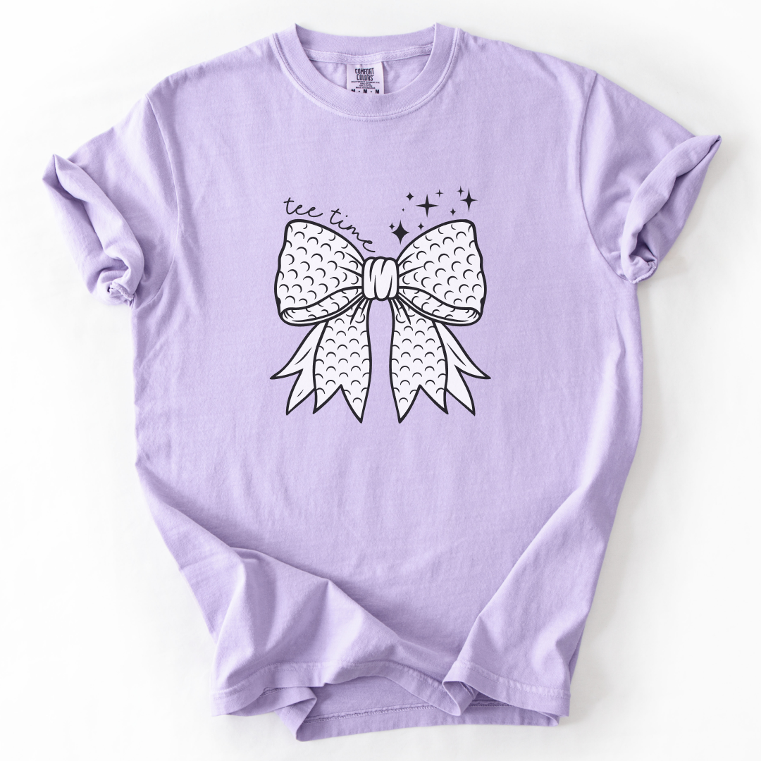 Tee Time Golf Bow T-Shirt