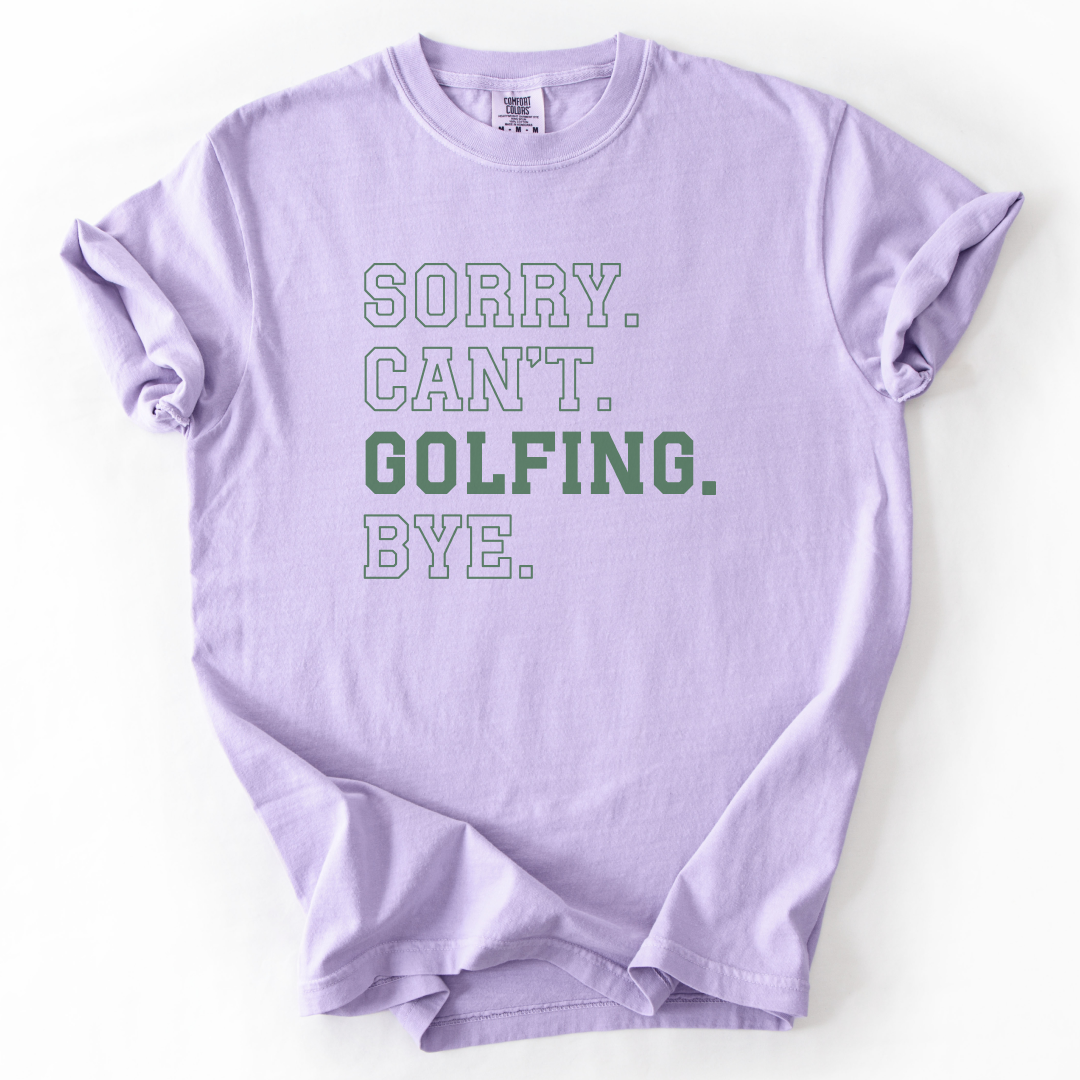 Can't Golfing Bye T-Shirt