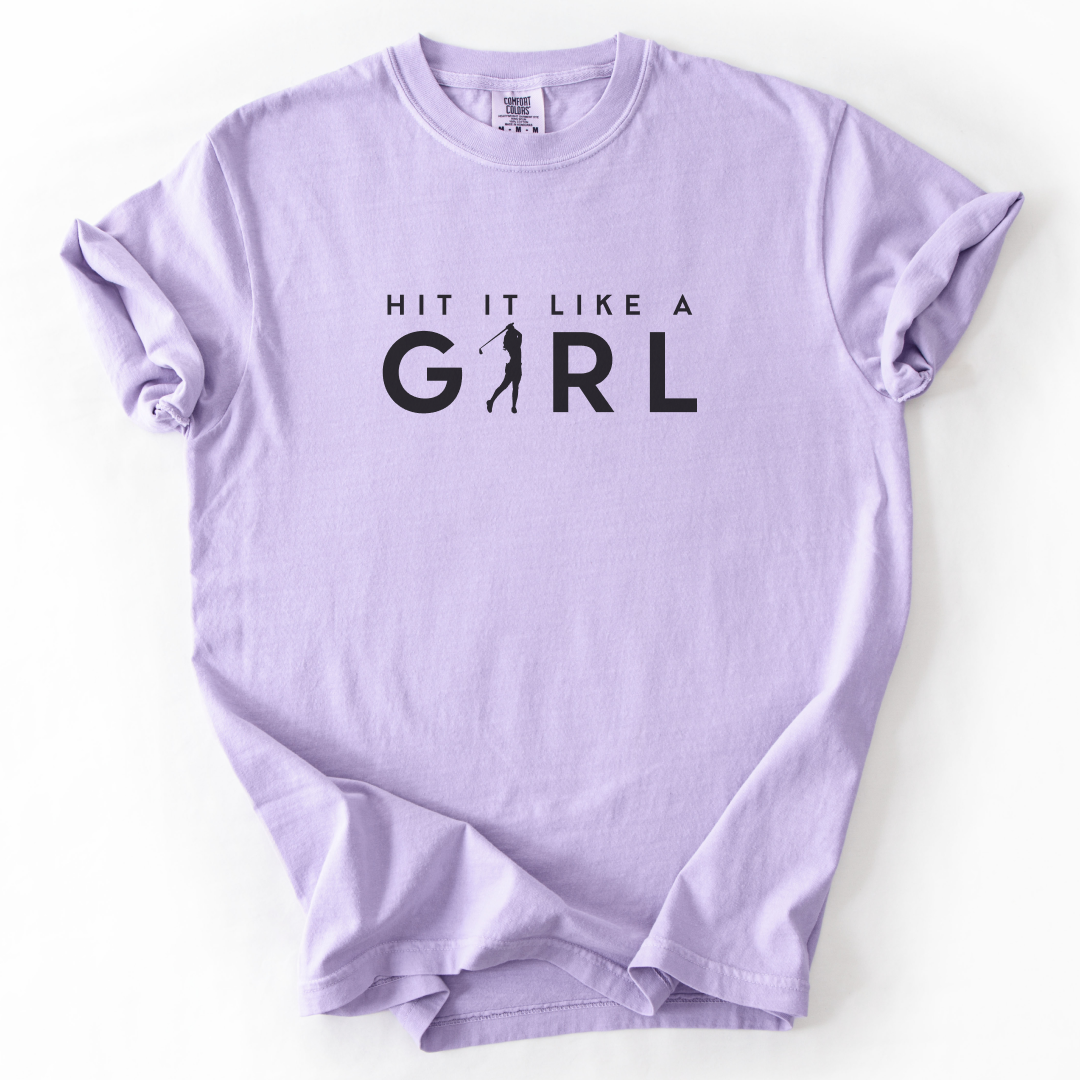 Hit It Like A Girl Golf T-Shirt