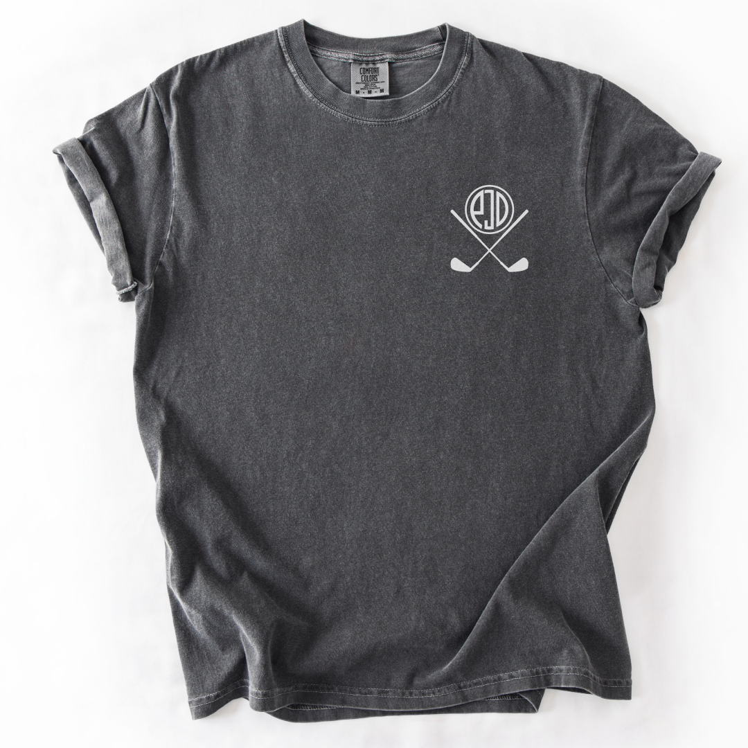 Custom Monogram Golf T-Shirt