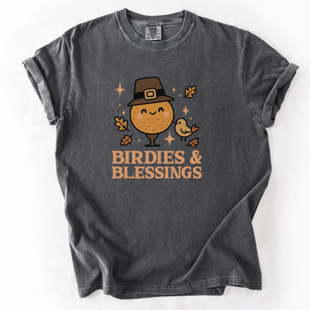 Birdies & Blessings Golf T-Shirt