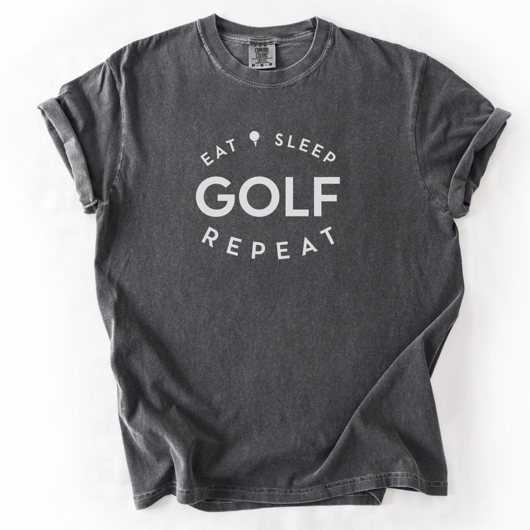 Eat Sleep Golf Repeat T-Shirt