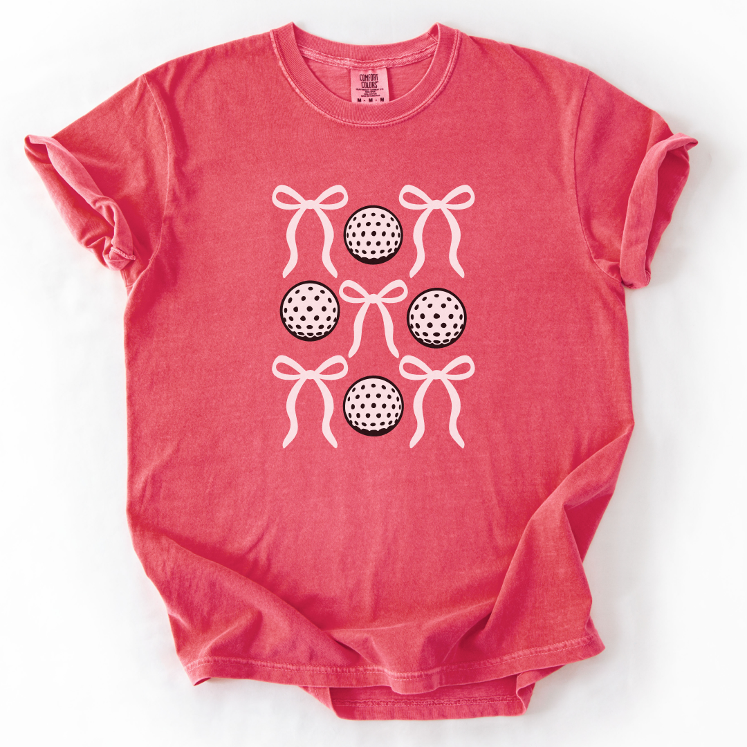Golf & Coquette Bows T-Shirt