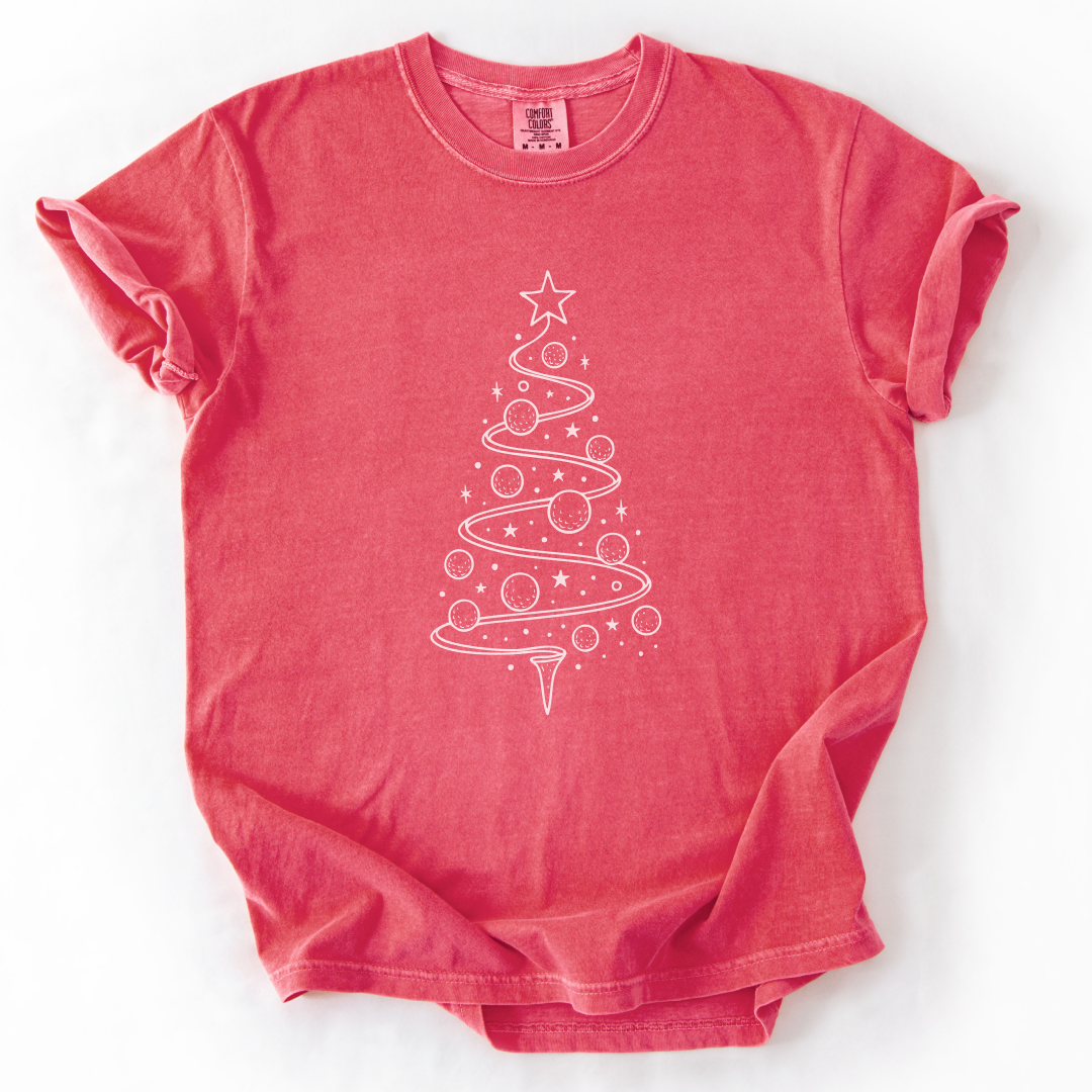 Christmas Golf Tree T-Shirt