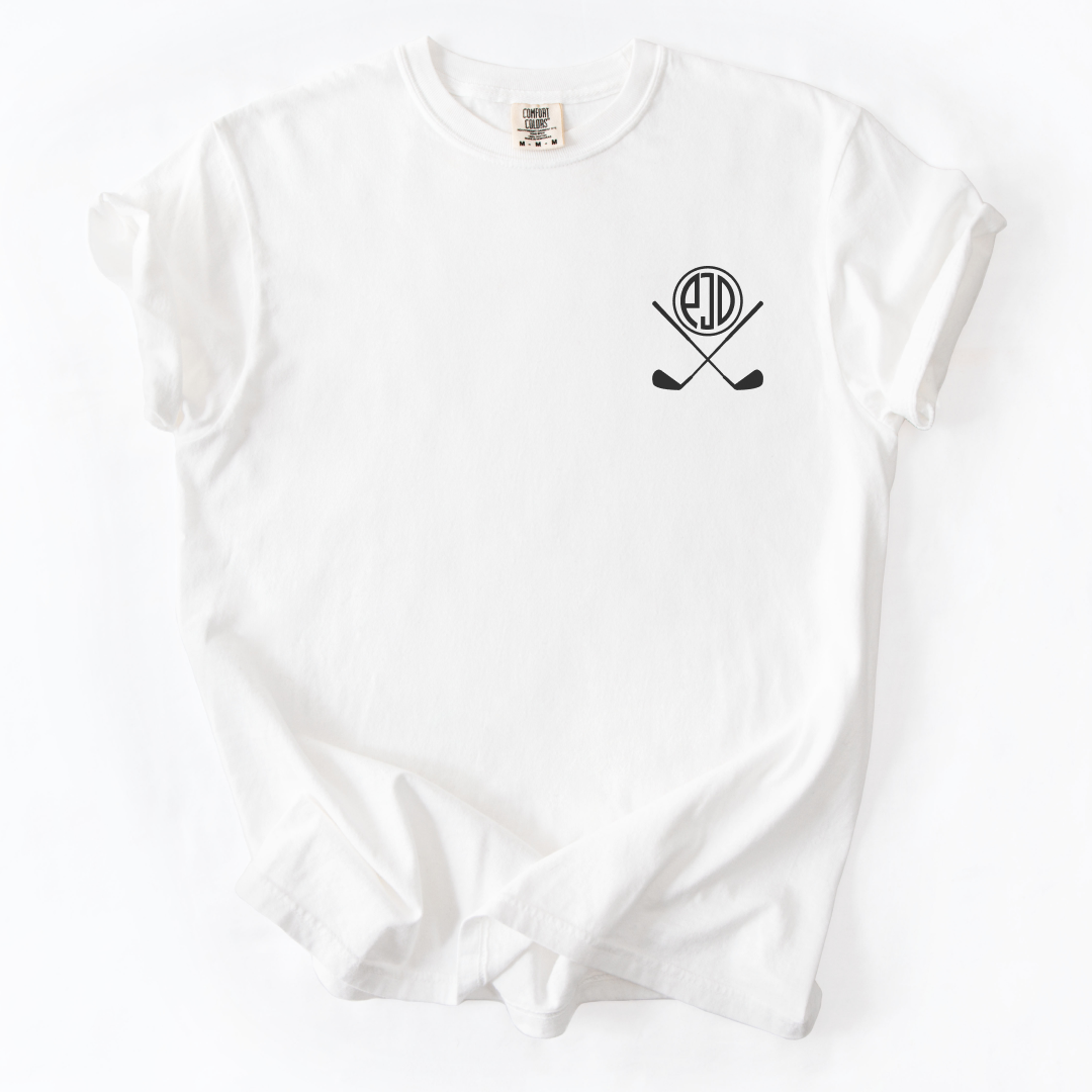 Custom Monogram Golf T-Shirt