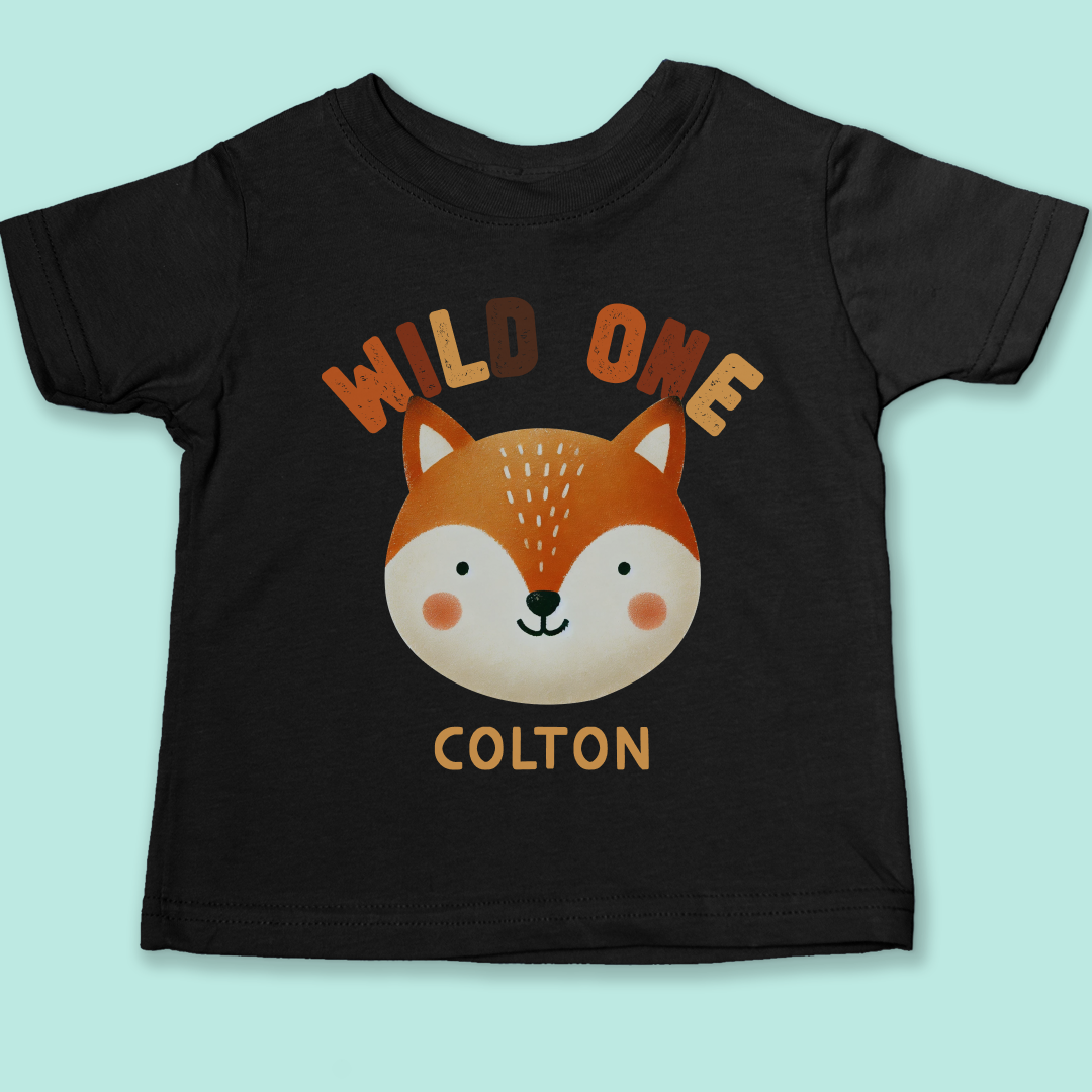 Wild One Fox Face T-Shirt