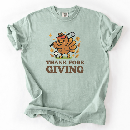 Thank-Fore-Giving Golf T-Shirt