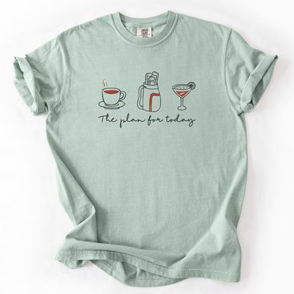 The Plan for Today Golf T-Shirt