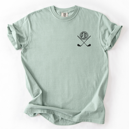 Custom Monogram Golf T-Shirt