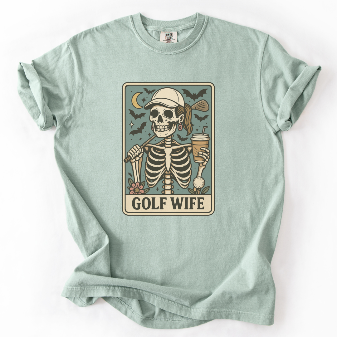 Golf Wife Tarot Card T-Shirt