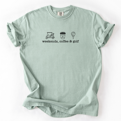 Weekends, Coffee & Golf T-Shirt