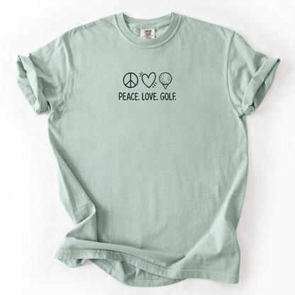 Peace. Love. Golf. T-Shirt