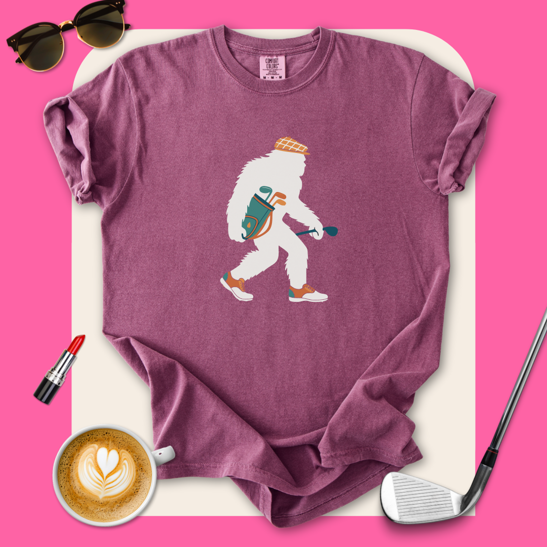 Bigfoot Golfer T-Shirt