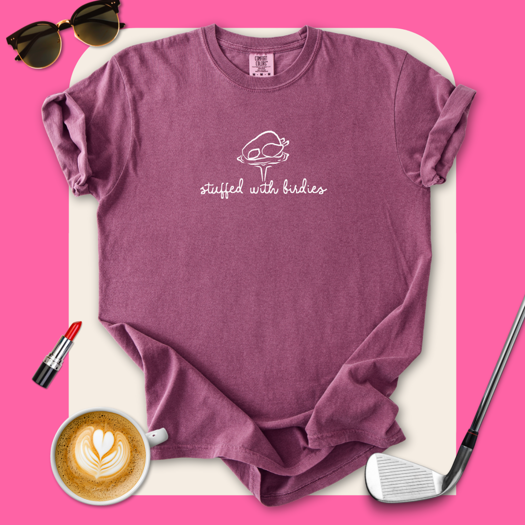 Stuff With Birdies Golf T-Shirt