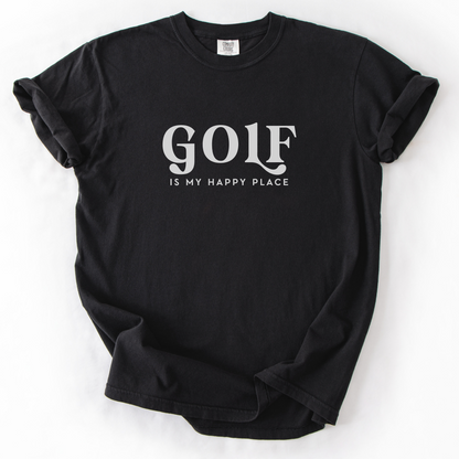 Golf Is My Happy Place T-Shirt