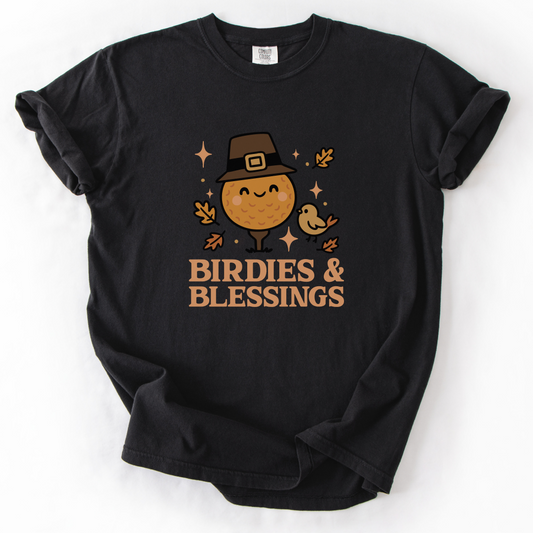 Birdies & Blessings Golf T-Shirt