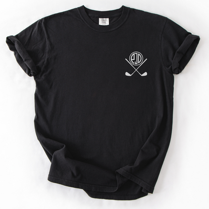 Custom Monogram Golf T-Shirt