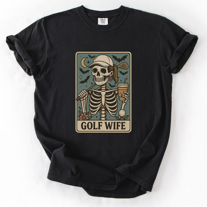 Golf Wife Tarot Card T-Shirt