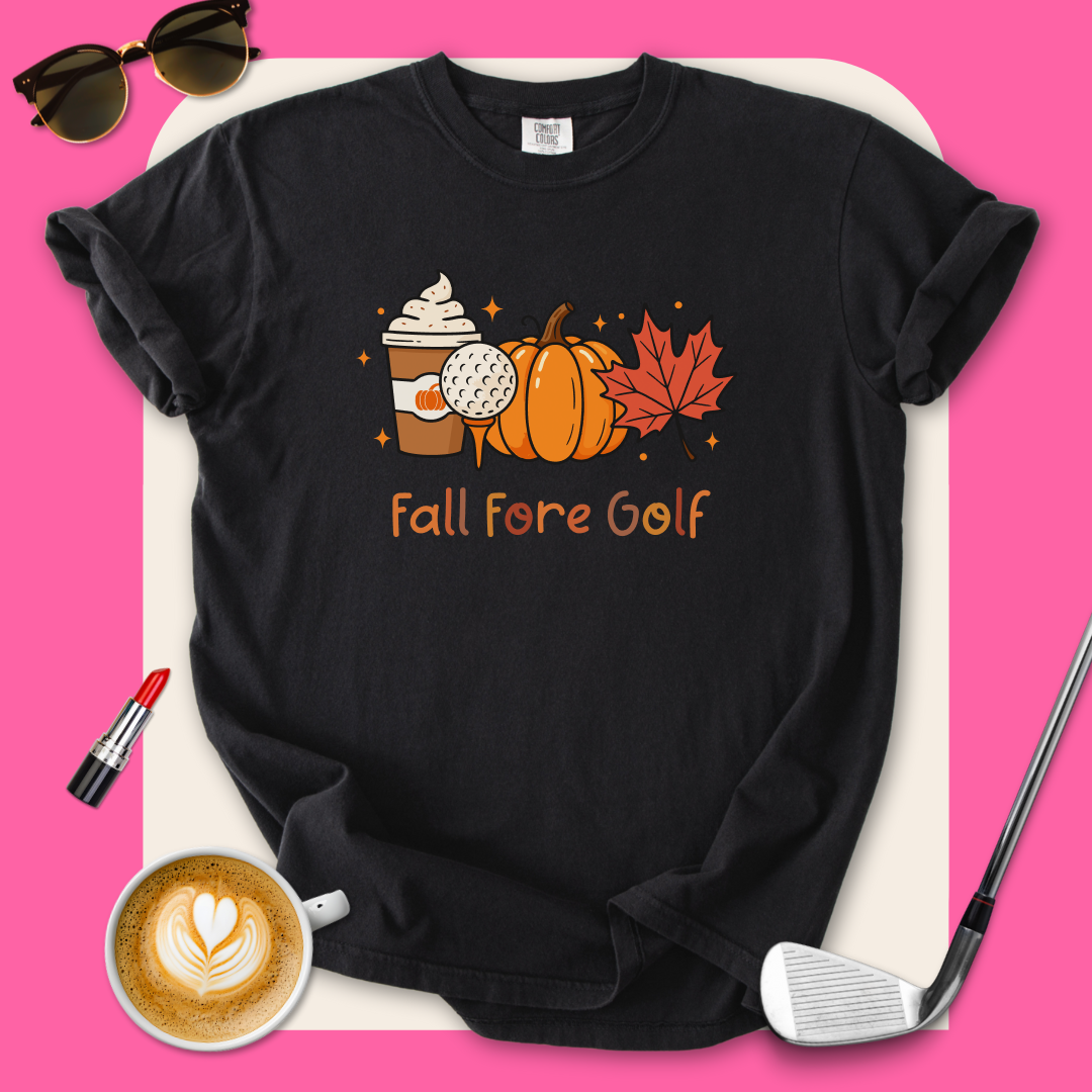 Fall Fore Golf T-Shirt