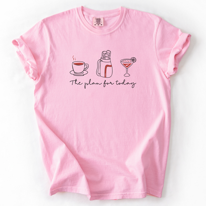 The Plan for Today Golf T-Shirt