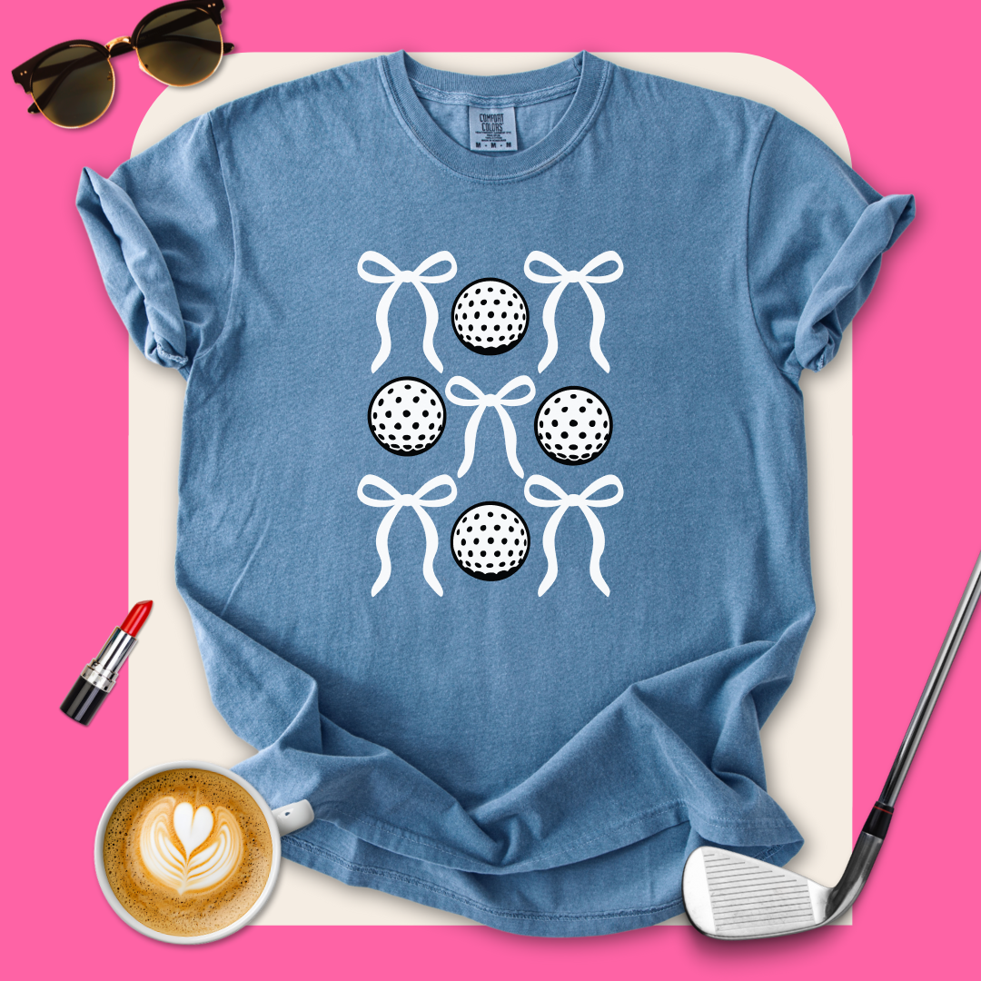 Golf & Coquette Bows T-Shirt