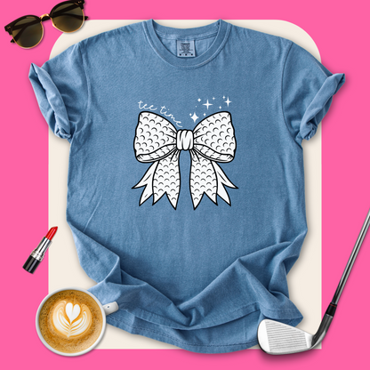 Tee Time Golf Bow T-Shirt